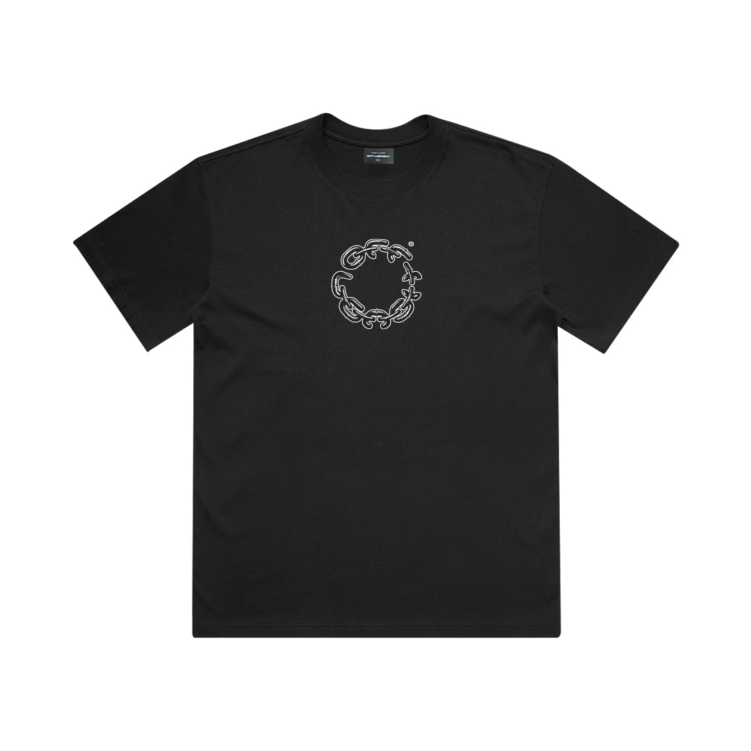Chain Box Tee Black