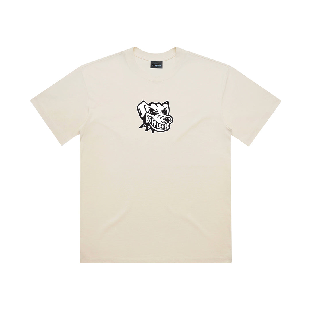 Dog Box Tee Beige