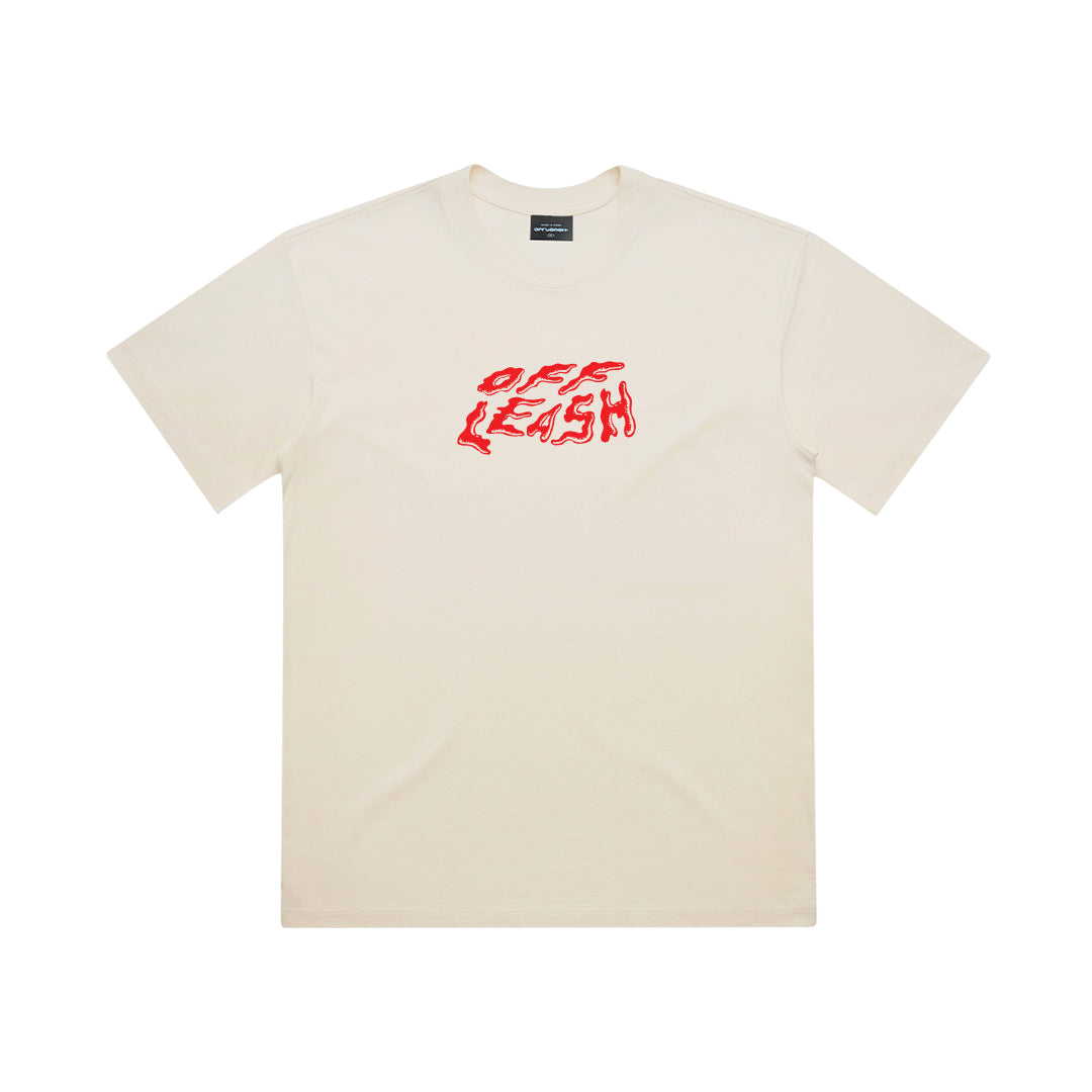 Space Box Tee Beige