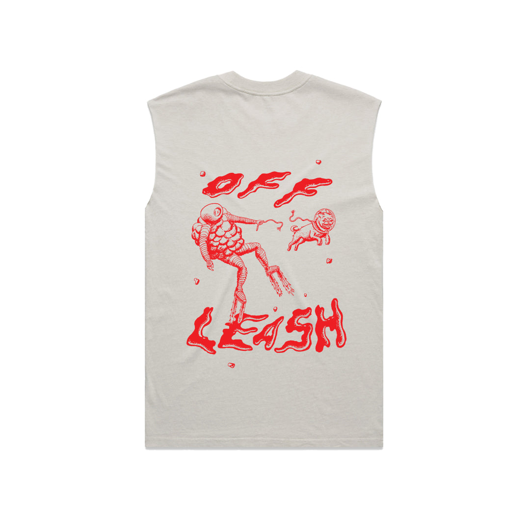 Space Singlet Faded Bone