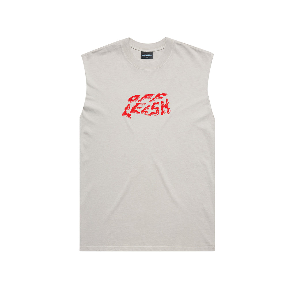 Space Singlet Faded Bone